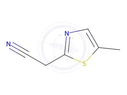 Chemical structure of (5-Methyl-1,3-thiazol-2-yl)acetonitrile