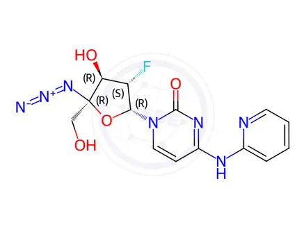 Chemical structure of Azvudine Impurity 32