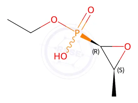 Chemical structure of Fosfomycin Impurity 34