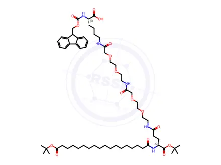 Chemical structure of Semaglutide Impurity 37