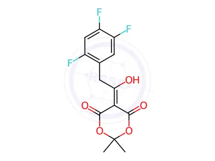 Chemical structure of Sitagliptin Impurity 91