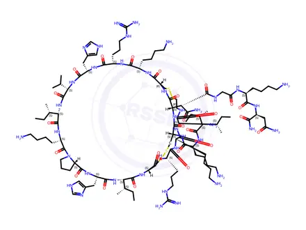 Chemical structure of Mast Cell Degranulating (MCD) Peptide