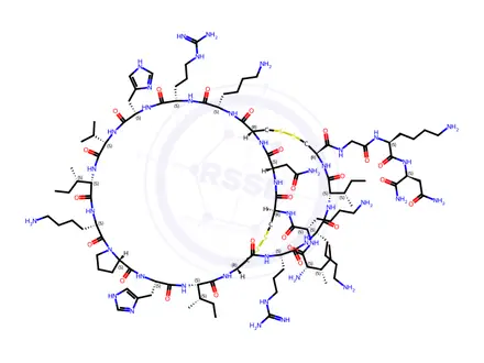 Chemical structure of Mast Cell Degranulating Peptide