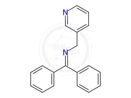 Chemical structure of 1,1-Diphenyl-N-(pyridin-3-ylmethyl)methanimine