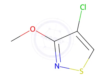 Chemical structure of 4-Chloro-3-methoxyisothiazole