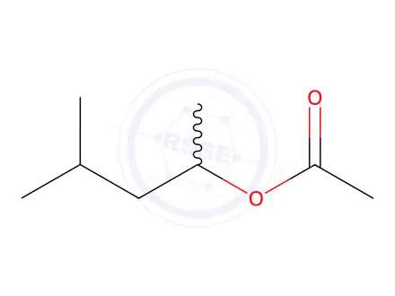 Chemical structure of 4-Methyl-2-pentyl Acetate