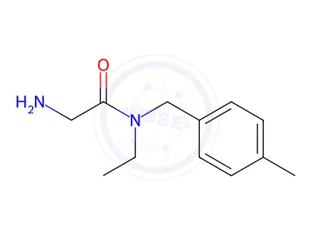 Chemical structure of 2-Amino-N-ethyl-N-(4-methylbenzyl)acetamide