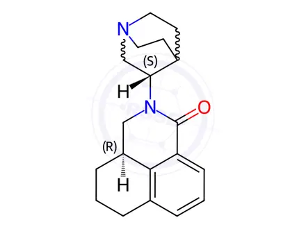 Chemical structure of Palonosetron Hydrochloride Impurity 1 Monomer (Palonosetron USP Related Compound D Monomer) ((R,S)-Palonosetron)