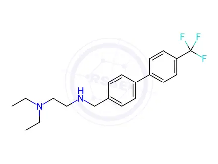 Chemical structure of N,N-Diethyl-N'-(4'-triflu...