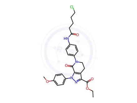 Chemical structure of Apixaban Impurity 20