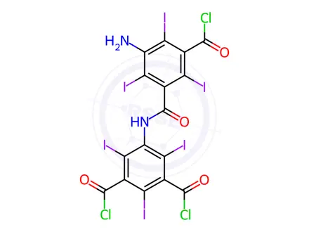 Chemical structure of Iopromide Impurity 3