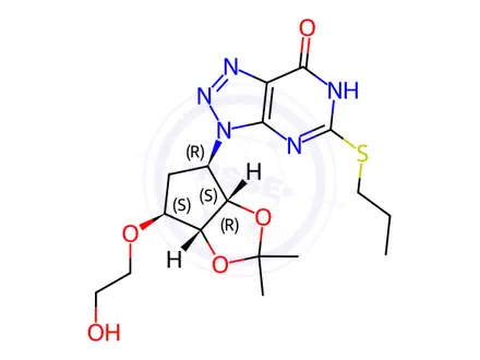 Chemical structure of Ticagrelor Impurity 74