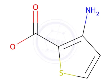 Chemical structure of Sodium 3-aminothiophene-2-carboxylate