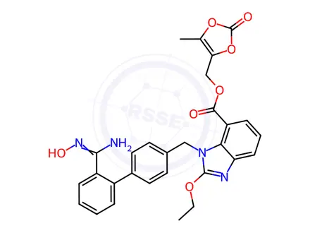Chemical structure of Azisartan Impurity 120