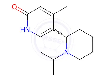Chemical structure of 5-(1-Isopropylpiperidin-2-yl)-4-methylpyridin-2(1H)-one