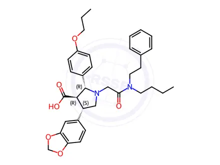 Chemical structure of Atrasentan Hydrochloride Impurity 126