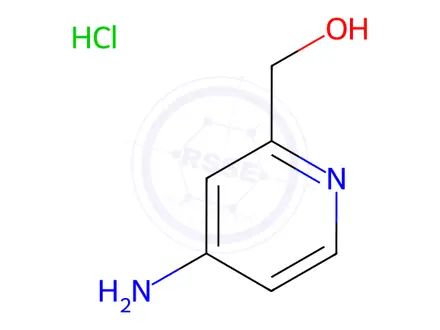 Chemical structure of (4-aminopyridin-2-yl)methanol hydrochloride