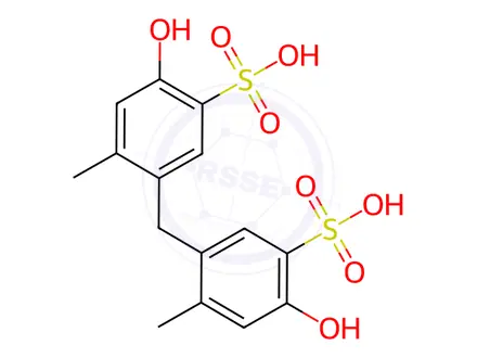 Chemical structure of Policresulen Impurity 4 NH4