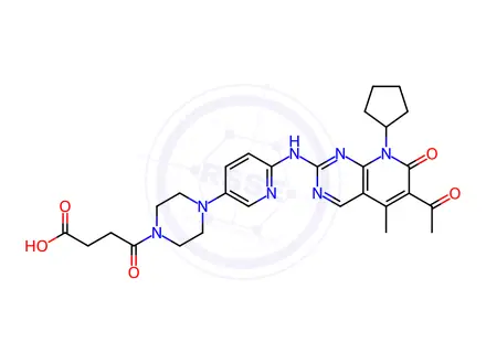 Chemical structure of Palbociclib Impurity 86