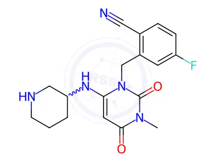 Chemical structure of Trelagliptin Impurity 233