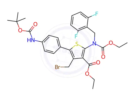 Chemical structure of Relugolix Impurity 51