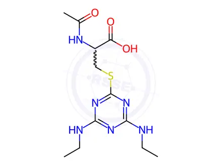 Chemical structure of Ametryn Impurity 37