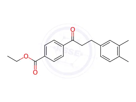 Chemical structure of 4'-Carboethoxy-3-(3,4-dimethylphenyl)propiophenone