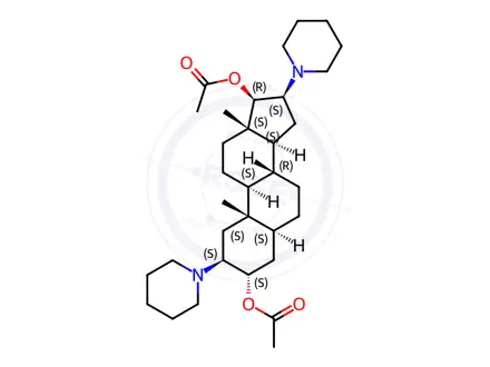 Chemical structure of Pancuronium bromide EP Impurity E