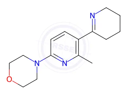 Chemical structure of 4-(2'-Methyl-3,4,5,6-tetrahydro-[2,3'-bipyridin]-6'-yl)morpholine