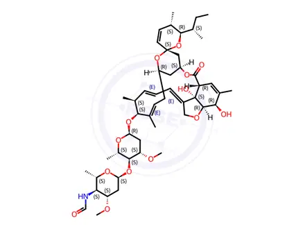 Chemical structure of Abamectin Impurity 10