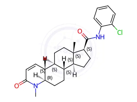 Chemical structure of Dutasteride Impurity 50