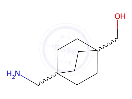 Chemical structure of (4-(Aminomethyl)bicyclo[2.2.2]Octan-1-yl)methanol hydrochloride