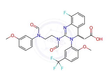 Chemical structure of Letermovir Impurity 25