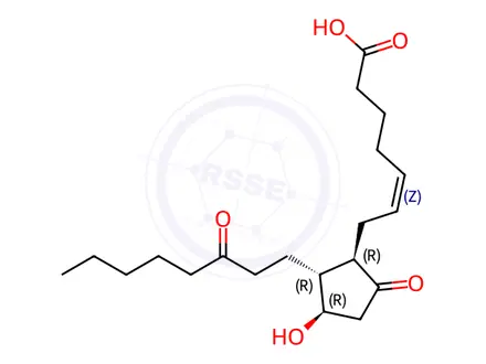 Chemical structure of Prostaglandin Impurity 7