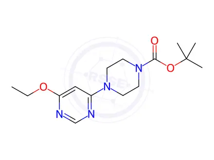 Chemical structure of 4-(6-Ethoxy-pyriMidin-4-yl)-piperazine-1-carboxylic acid tert-butyl ester