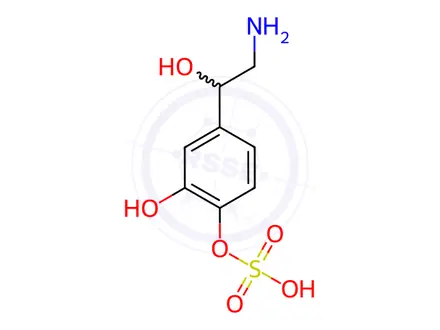 Chemical structure of Norepinephrine Impurity 15
