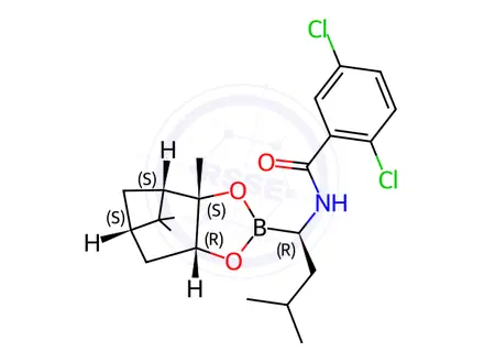 Chemical structure of Ixazomib Citrate Impurity 7