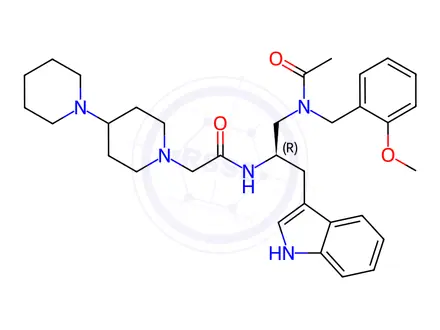 Chemical structure of LY303870 dihydrochloride