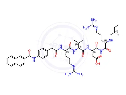 Chemical structure of AP 811