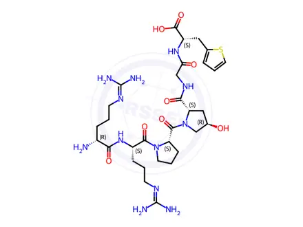 Chemical structure of Icatibant Acetate Impurity 16