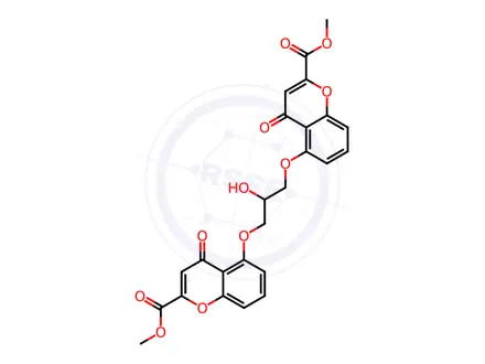 Chemical structure of Cromolyn Sodium Impurity 20