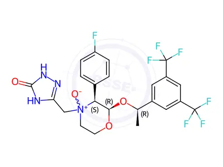 Chemical structure of Aprepitant Impurity 28