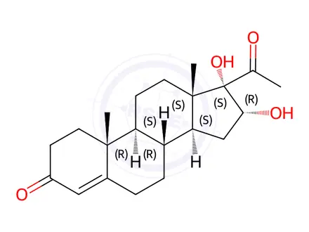 Chemical structure of Algestone