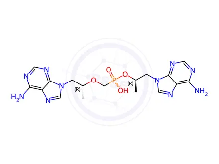 Chemical structure of Tenofovir Impurity E