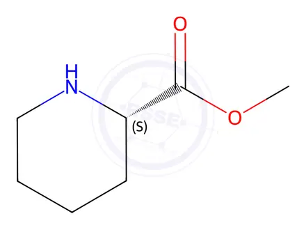 Chemical structure of (S)-Methyl piperidine-2-carboxylate