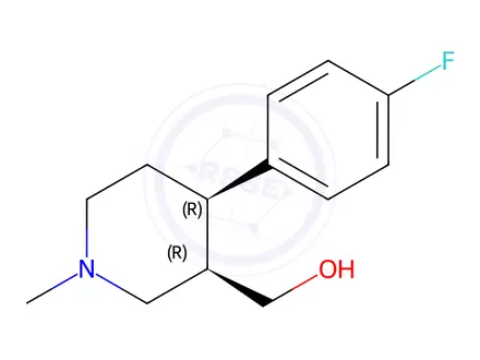 Chemical structure of Paroxetine Impurity 12