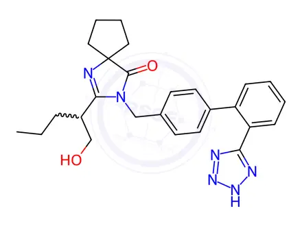 Chemical structure of Irbesartan Impurity 12