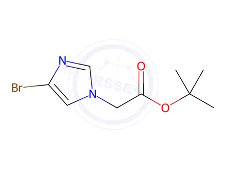 Chemical structure of (4-Bromoimidazol-1-yl)-acetic acid tert-butyl ester