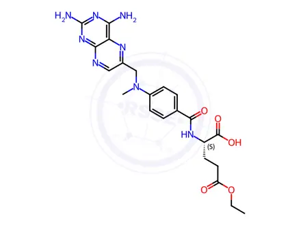 Chemical structure of Methotrexate Impurity 17