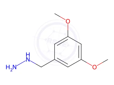 Chemical structure of 3,5-Dimethoxy-benzyl-hydrazine
